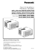Panasonic CW-XC104HK Installation And Operating Instructions Manual