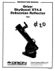 Orion SlyQuest XT4.5 Instruction Manual