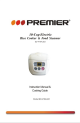 Premier ED-4764LED Instruction Manual & Cooking Manual