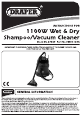 Draper SWD1100A Instructions Manual