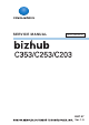 Konica Minolta bizhub C203 Service Manual
