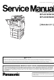 Panasonic DP-3030 Service Manual