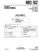 Sony MDS-302 Service Manual