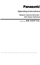 Panasonic BB-HNP15A Operating Instructions Manual