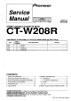 Pioneer CT-W208R Service Manual