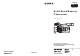 Sony PMW-EX1 Operating Instructions Manual