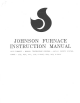 Johnson Furnace 122 Instruction Manual