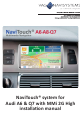 VAG-Navisystems NaviTouch Installation Manual
