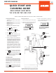 DeVilbiss JGHV Quick Start And Cleaning Manual