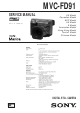 Sony MVC-FD91 Service Manual