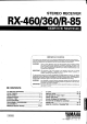 Yamaha RX-360 Service Manual