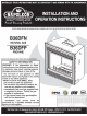 Napoleon B26DFN Installation And Operation Instructions Manual