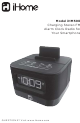 iHome iHM50R User Manual