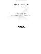 NEC Versa LXi Service And Reference Manual
