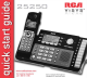 RCA ViSYS 25250 Quick Start Manual