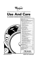 Whirlpool GH7155XKQ Use And Care Manual