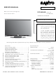 Sanyo DP46840 Service Manual