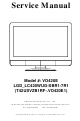 Vizio VO420E Service Manual
