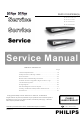 Philips DVP3111/55 Service Manual