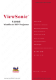 ViewSonic PJ258D User Manual