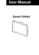 Touch Dynamic Quest Tablet User Manual