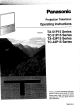 Panasonic TX-51P15 Series Operating Instructions Manual