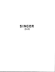 Singer 15-91 Adjusters Manual