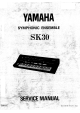 Yamaha SK30 Service Manual