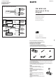 Sony CDX-4160RDS Installation/Connections