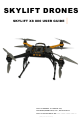 Skylift Drones X8 800 User Manual