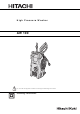 Hitachi AW 100 Handling Instructions Manual