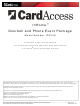 CardAccess In-Home IDP10A Installation Manual