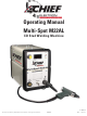 CHIEF Multi-Spot M22AL Operating Manual