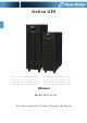 Power Walker VFI 10000CP 3/3 Instruction Manual