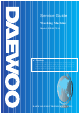 Daewoo Washing Machine Service Manual