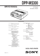 Sony DPP-MS300 Service Manual