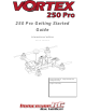 ImmersionRC Vordex 250 Pro Getting Started Manual