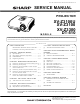 Sharp XV-Z3100U Service Manual