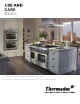 Thermador PCG305P Use And Care Manual