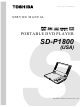 Toshiba SD-P1800 Service Manual