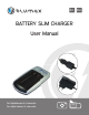 Blumax BATTERY SLIM CHARGER User Manual