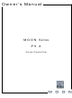 moon P 5.3 MOON Series Owner's Manual