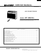 Sharp AF-06CSL Service Manual