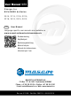 MASCOT 2015 User Manual