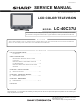 Sharp LC-40C37U Service Manual