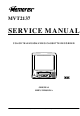 Memorex MVT2137 Service Manual