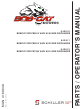 Schiller BOBCAT XRZ FR651V KAW Operator's Manual