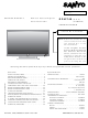 Sanyo DP42740 Service Manual