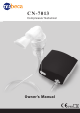 nubeca CN-7013 Owner's Manual