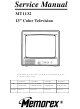 Memorex MT1132 Service Manual